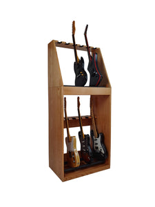 12 Space Guitar Cabinet w/Removable 6 Space Stand - AllwoodStands