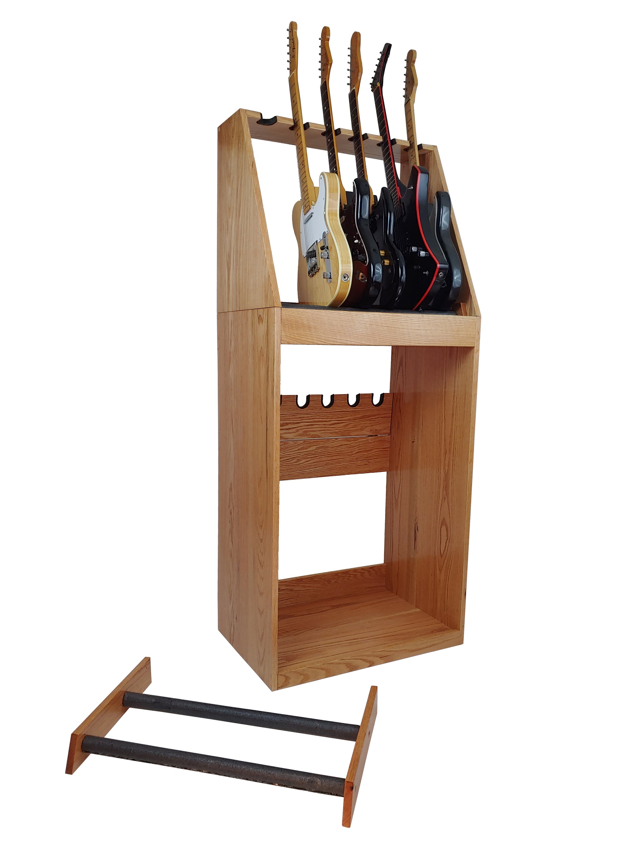 12 Space Guitar Cabinet w/Removable 6 Space Stand FREE SHIPPING* - AllwoodStands