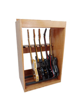 Load image into Gallery viewer, 12 Space Guitar Cabinet w/Removable 6 Space Stand FREE SHIPPING* - AllwoodStands