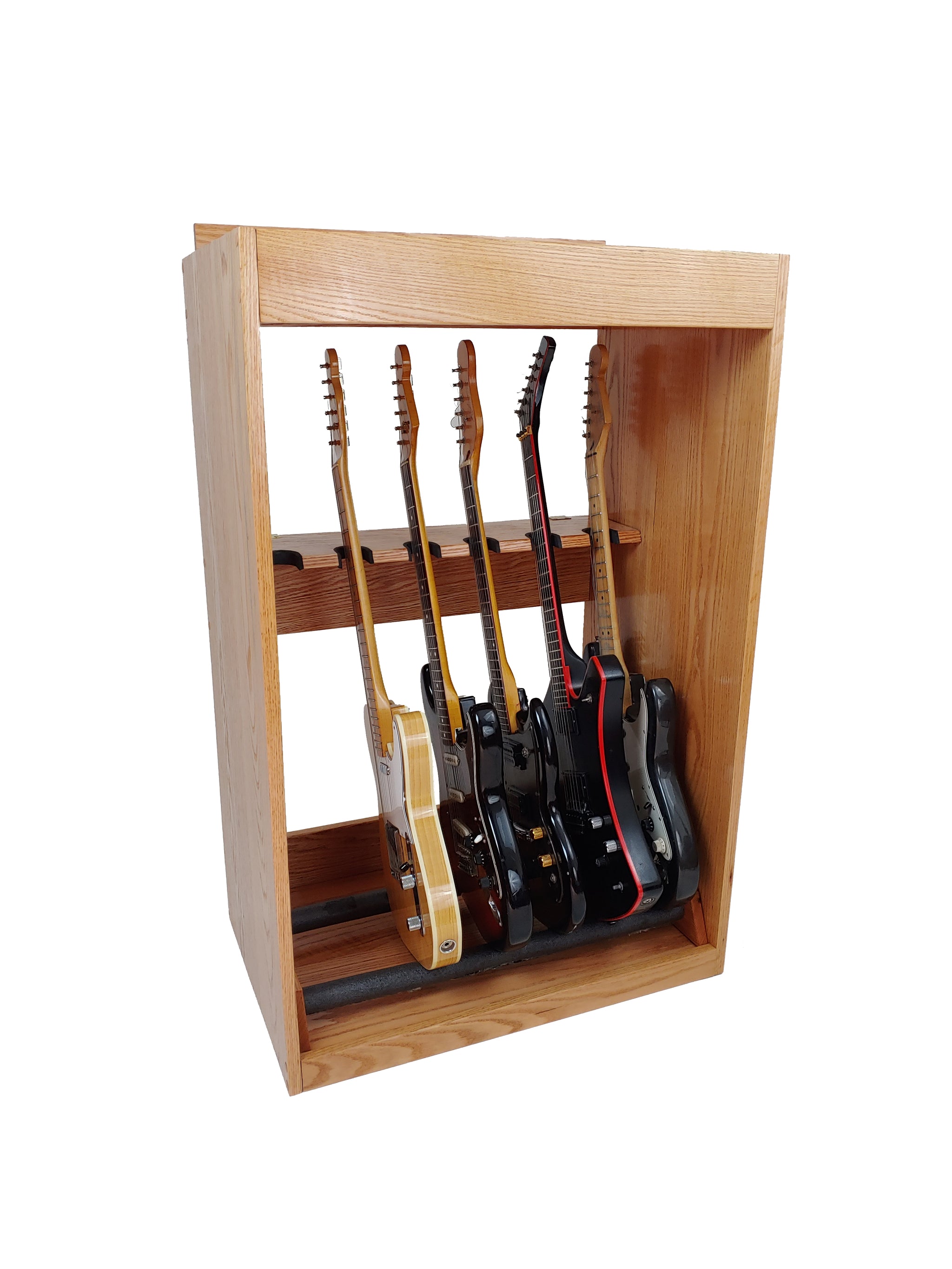12 Space Guitar Cabinet w/Removable 6 Space Stand FREE SHIPPING* - AllwoodStands
